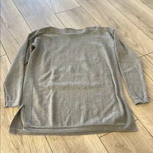 GAP women’s Gray Long Sleeve Tunic Sweater xs